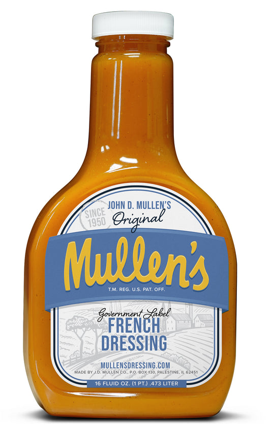 Mullen's Government French Dressing (Blue Label)