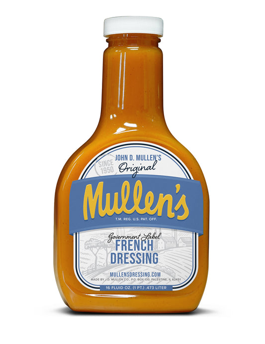 Mullen's Government French Dressing (Blue Label)